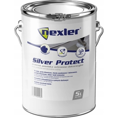 Bitumenová hmota Nexler šedá matná 5 l