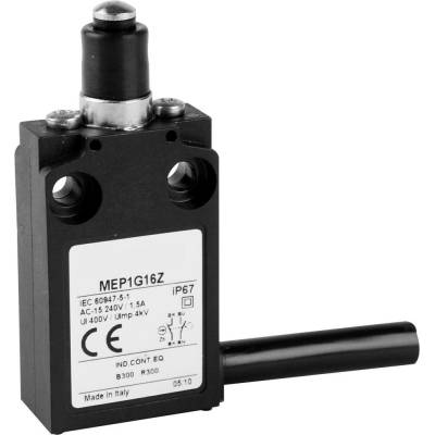 Panasonic MEP1G16Z MEP1G16Z koncový spínač 24 V 5 A zdvihátko IP67 1 ks