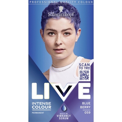 Schwarzkopf LIVE Intense Colour 059 Čučoriedka 60 ml