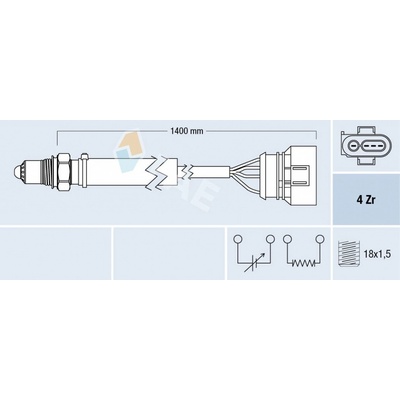 Lambda sonda FAE 77461