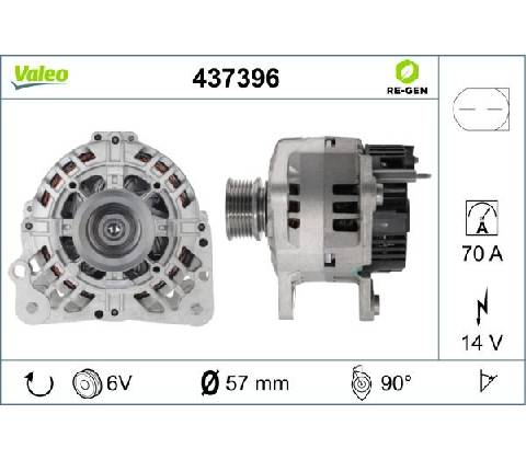 Generátor VALEO 437396