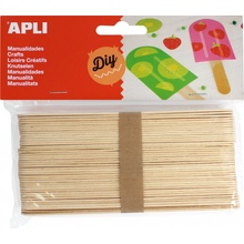 Apli Nanuková dřívka 114 x 10 x 2 mm mix barev 50 ks