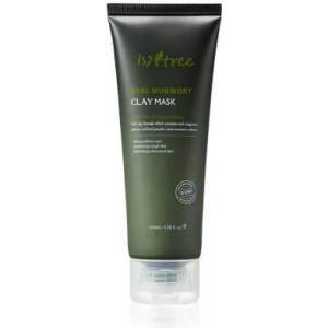 Isntree Real Mugwort Clay Mask, почистваща глинена маска за лице (8809626560095)