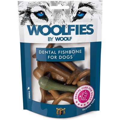 Woolf Woolfies Dental Fishbone S 200 g