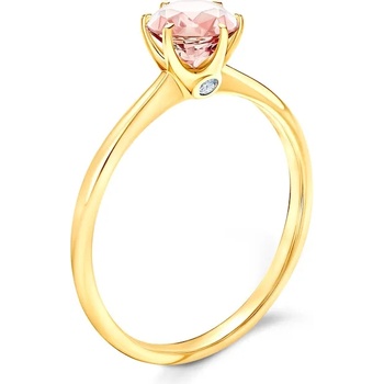 Image 1 of SAVICKI Годежен пръстен The Journey: злато, морганит