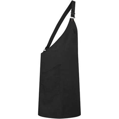 Karlowsky Asymetrická gastro zástěra KY118 Black 70x90cm