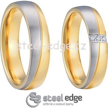 Steel Edge Snubní prsteny chirurgická ocel SPPL003