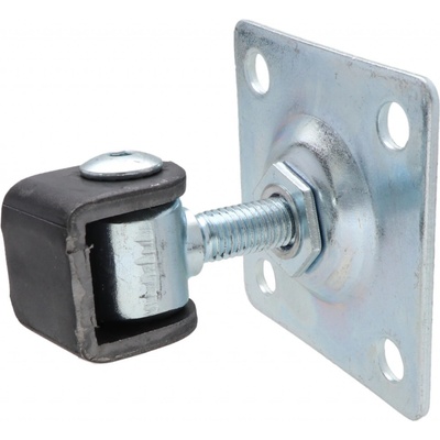 Závěs M12 s plotnou 80x80mm, otvíratelný 90° nastavitelný 1D