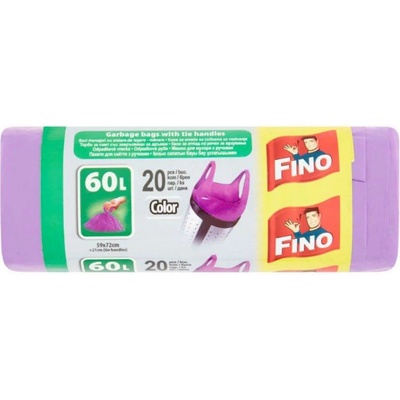 Fino s uchy 60 l 13µm 20ks fialové – Zboží Dáma