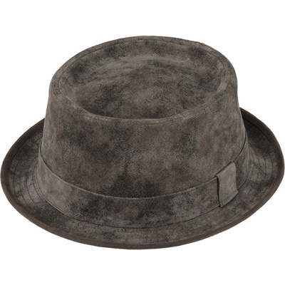 Fiebig kožený porkpie klobouk Leader