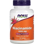 NOW Niacinamide 1000 mg [90 Таблетки]