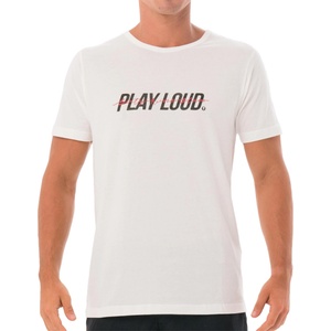 69slam Мъжка тениска 69SLAM PLAYLOUD WHITE DNA 69slam | Byal Mnogotsveten | МЪЖЕ | S