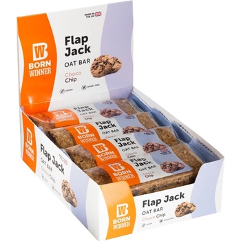 Born Winner Flap Jack Oat Bar [12 x 90 грама] Шоколад с парченца