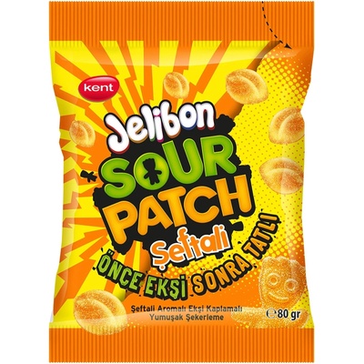 Sour Patch Kids žvýkací bonbony broskev 80 g