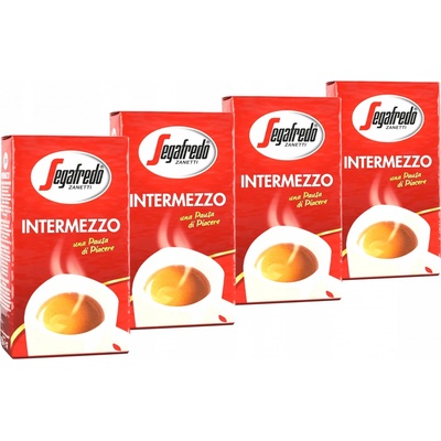 Segafredo Intermezzo mletá káva 4 x 250 g