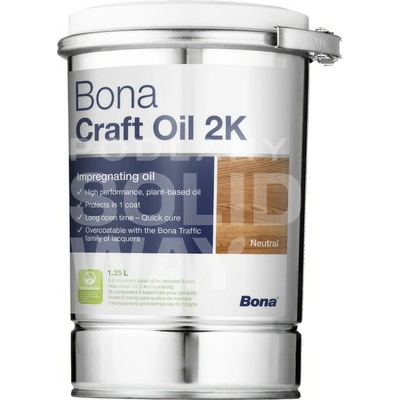 Bona Craft Oil 2K neutral / prírodný 1,25 l