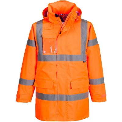 Portwest s599 / Светлоотразително водоустойчиво яке, 3-слойно - оранжево xl (s599orrxl)