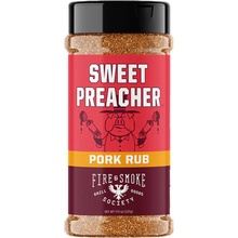 Fire & Smoke BBQ grilovací koření Sweet Preacher Pork Rub 337 g