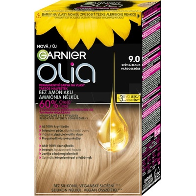 Garnier Olia 9.0 svetlá blond farba na vlasy