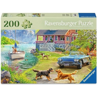 RAVENSBURGER Leto pri jazere 200 dielov