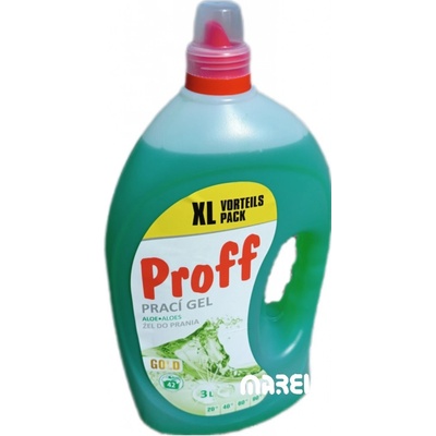 Proff Gold Aloe Vera prací gél 42 PD 3 l