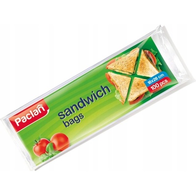 PACLAN Desiatové vrecká 100ks - rolka 7µ