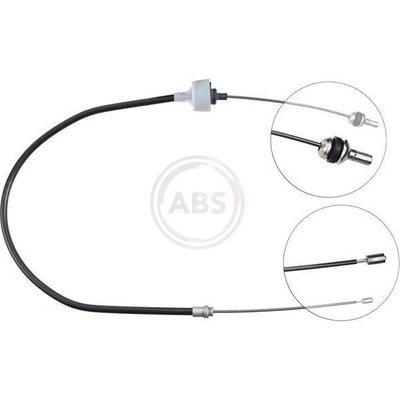 Tažné lanko, ovládání spojky A.B.S. K23880