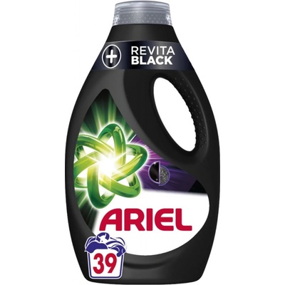Ariel +RevitaBlack tekutý prací prostriedok 1,95 l 39 PD
