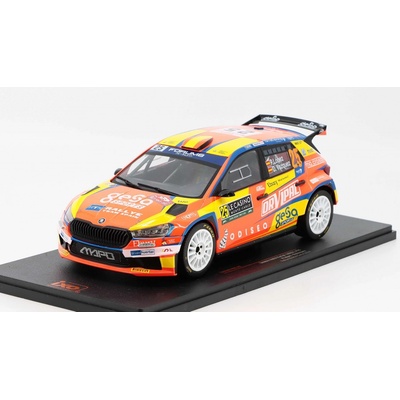 IXO Škoda Fabia Lopez/Vazquez 2024 Rally Monte Carlo 1:18