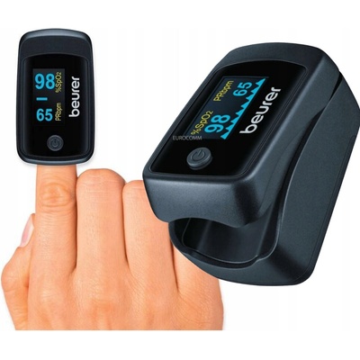 beurer Pulzný oxymeter PO 45 čierny