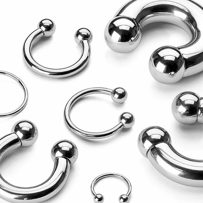MARRE Piercing podkova (1,2 x 8 mm, 3 mm) PV01017-12083