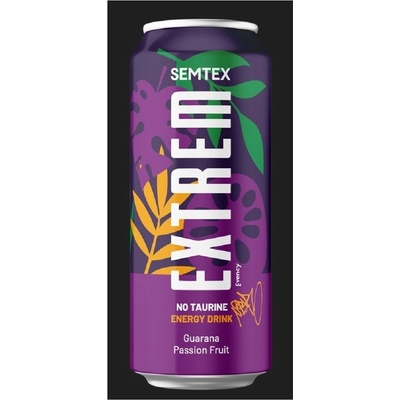 Semtex Extrem Perlivý energy drink Passion Fruit 0,5 l