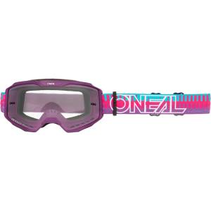O'Neal Маска O'neal B-10 Goggle Striped Goggles - Pink / Purple - размер One Size (205-7101-0311)