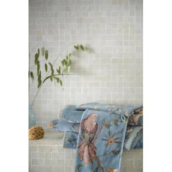 Pip Studio Secret Garden ručník 70 x 140 cm modrý