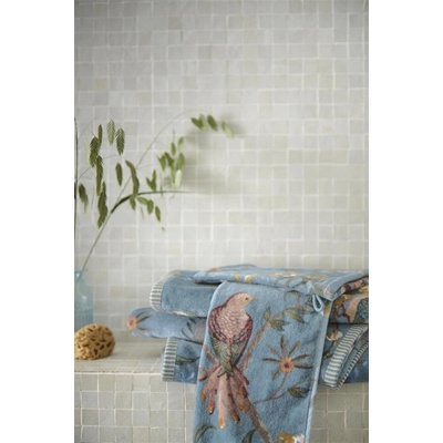 Pip Studio Secret Garden ručník 70 x 140 cm modrý