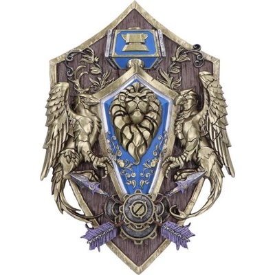 Nemesis Now World of Warcraft Plaque Alliance 30 cm – Zboží Dáma