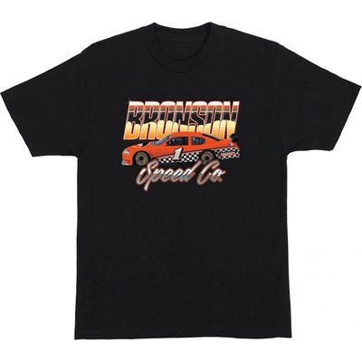 Bronson triko Racing Raw S/S Heavyweight T-Shirt Black Mens
