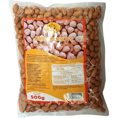 Lucky Food Arašídy loupané nepražené 500 g