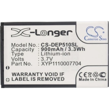 Image 1 of Cameron Sino Батерия за телефон DORO 1360 1362 CS-DEP510SL 3, 7V 900mAh LiIon CAMERON SINO (CS-DEP510SL)