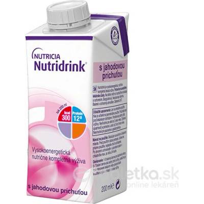 Nutridrink s jahodovou príchuťou 200 ml
