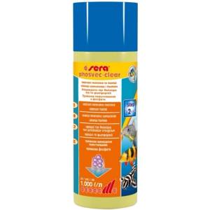 Sera Phosvec clear- премахва минерална мътност и фосфати 100ml