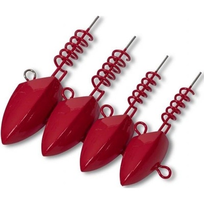 Black Cat Jigová hlavička Jig Head 60 g 2 ks Červená