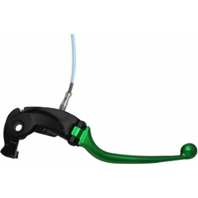 ACCOSSATO Brake lever folding ACCOSSATO LV022 with integrated adjuster for Nissin radial master cylinder zelená