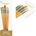 Комплект четки Lux - 2 кръгли + 3 плоски