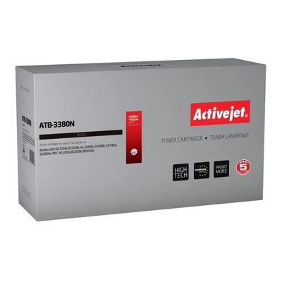 Compatible Тонер Activejet ATB-3380N (заместител за Brother TN-3380, Supreme, 8000 страници, черен) (ATB-3380N)