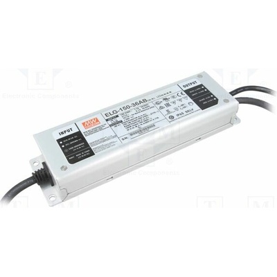 MEAN WELL ELG-150-36AB Napájecí zdroj: spínaný; LED; 105W; 36VDC; 2,1÷4,17A; 100÷305VAC