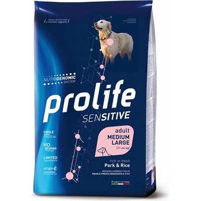 Prolife Dog Prolife Sensitive Pork & Rice - 10 кг