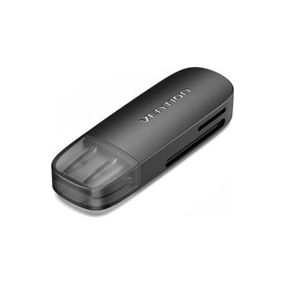 Vention Външен четец за карти Vention CLFB0 Черен