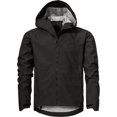 Schöffel Мъжко водоустойчиво яке за колоездене Schöffel 2.5L Jacket Style Tajiva Cycling jacket - Black - размер 48 (EU) (051-1424-0112)