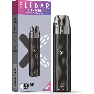 Elf Bar ELFX Mini Pod Kit 1000 mAh Black